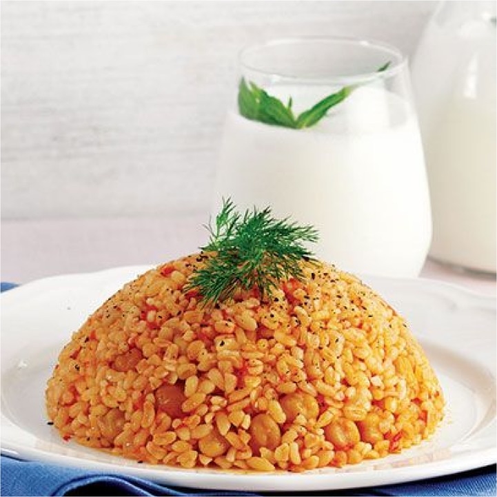 Sebzeli Bulgur Pilavı